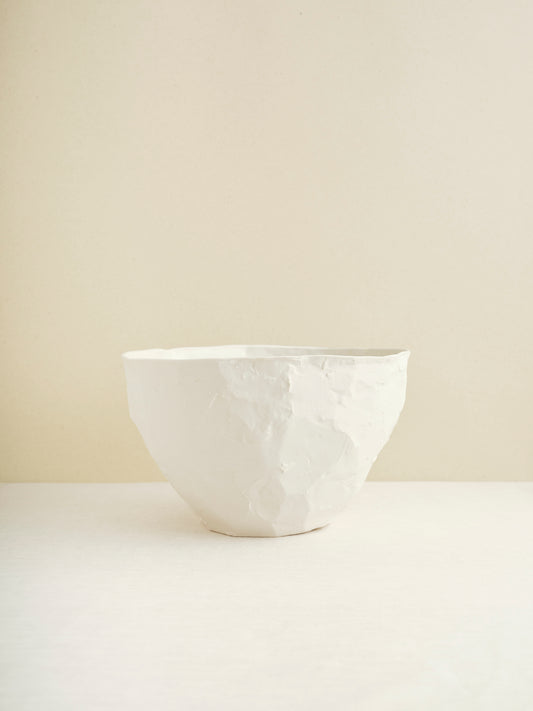 Salatschüssel aus Porzellan handgefertigt in Zürich